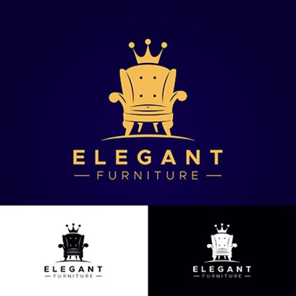 Furniture Logo Elegant Design