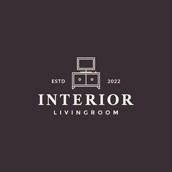 Furniture Minimalist Table Living Room Logo