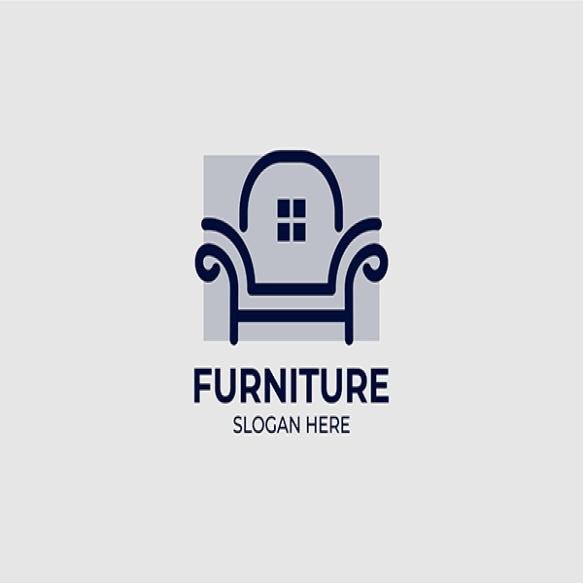 Simple Minimalist Furniture Logo Set