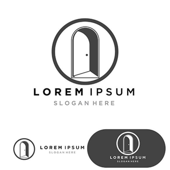 Door Logo Symbol Vector (1)
