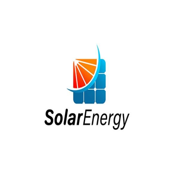 Solar Panel Energy Logo Design Electric Energy Logo Design (1)