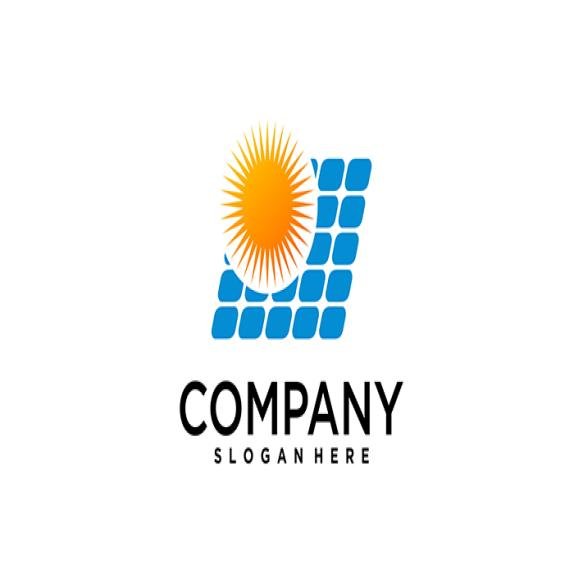 Solar Tech Logo Design