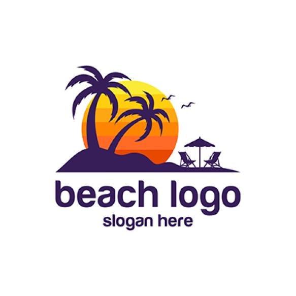 Beach Logo Vectors (2)
