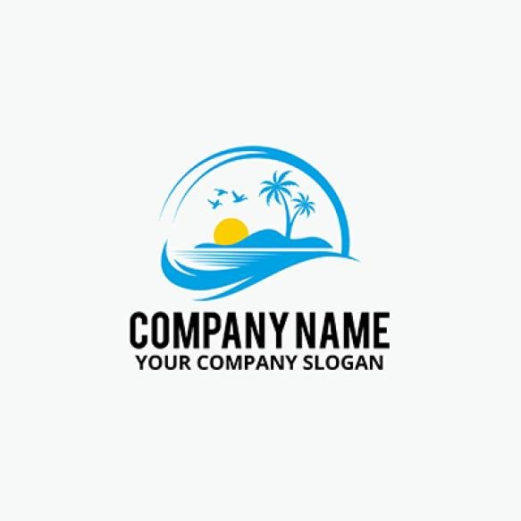 Palm Beach Logo Design