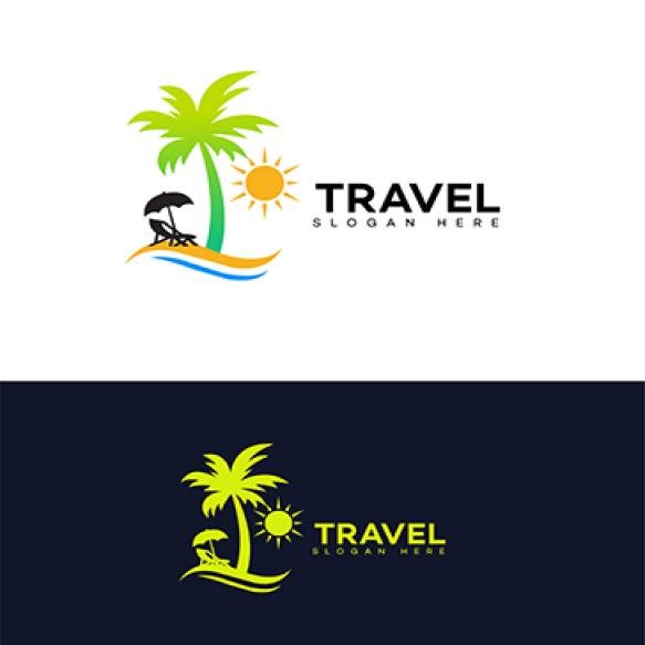 Travel Agency Logo Icon Brand Identity Sign Symbol