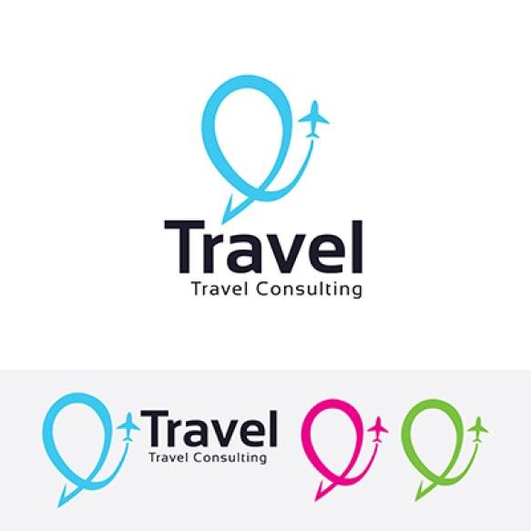 Travel Consult Logo Template