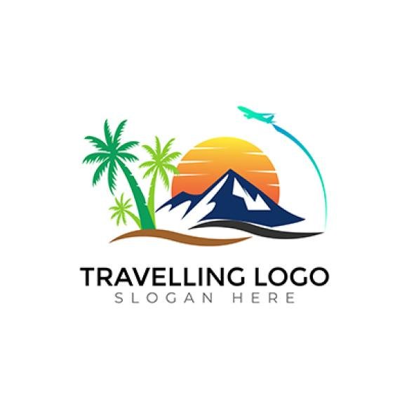 Travel Creative Vector Templates Abstract Typography Colorful Letter Logo Design (1)