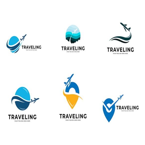 Traveling Logo Icon Vector Template