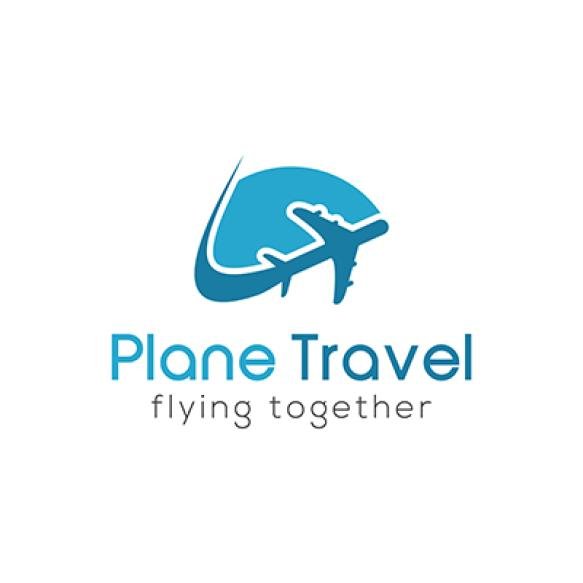 Plane Travel Logo Template