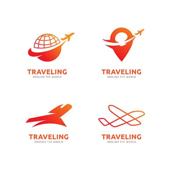 Traveling Logo Template