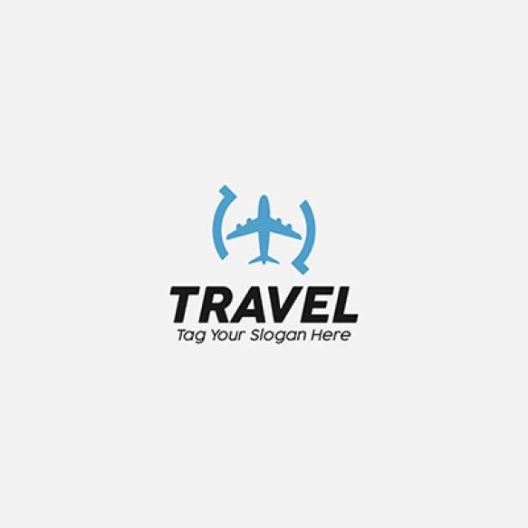 Vector Graphic Travel Company Logo
