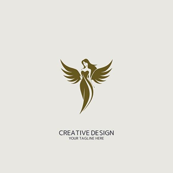 Goddess Logo Vector