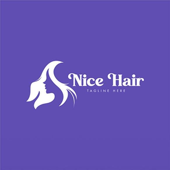 Women Hair Logo Design Concept Hair Logo Template Hair Fashion Logo Template (1)