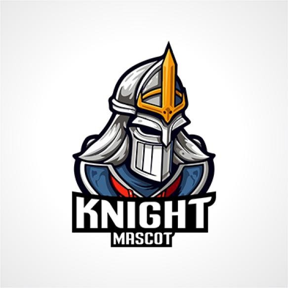 Knight Mascot Logo Design Knight Logo Vector