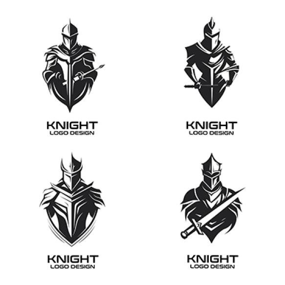 Knight Vector Logo Design (2)