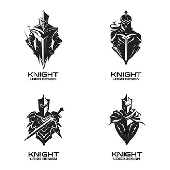 Knight Vector Logo Design (4)