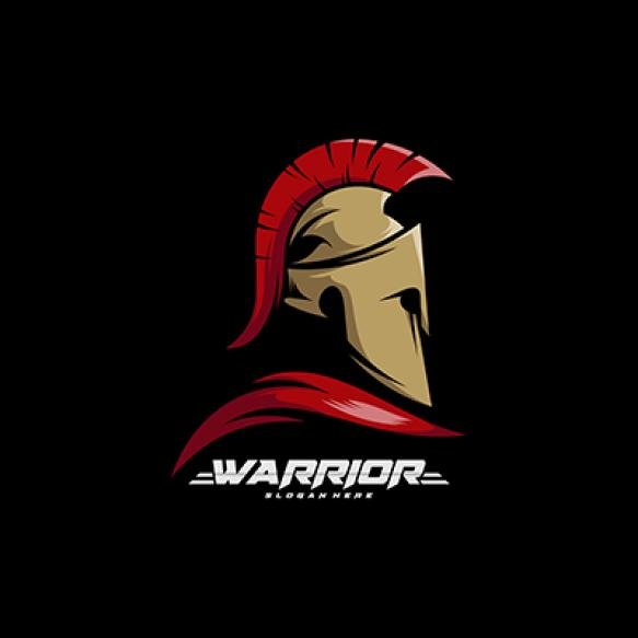 Spartan Warrior Logo Vector Illustration Design Warriors Logo Design Template Creative Design