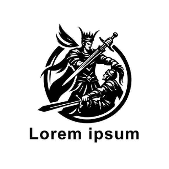 Vector Warrior Logo Design (1)