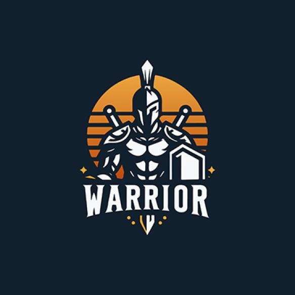 Vector Warrior Logo Design (4)