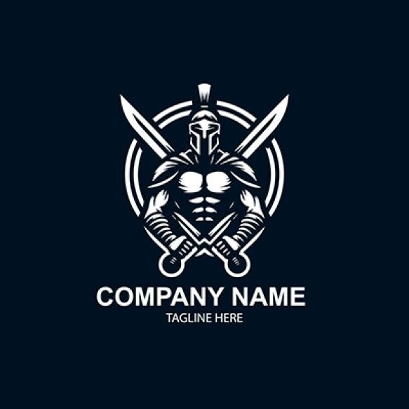 Vector Warrior Logo Design (9)