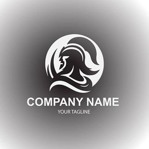 Vector Warrior Logo Design