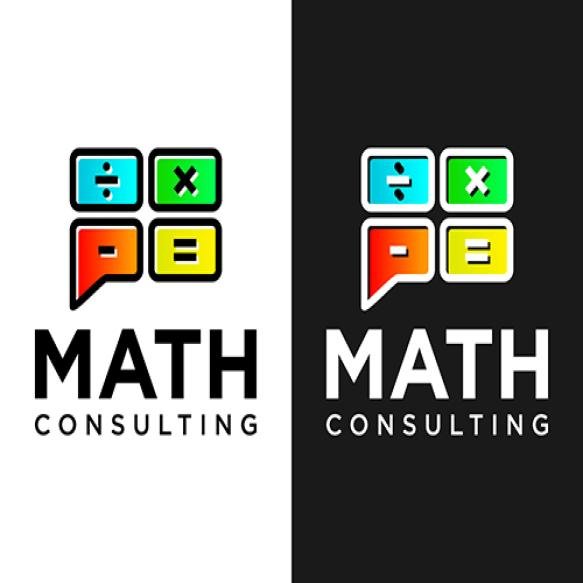 Mathematics Education Icon Chat Logo Design (1)