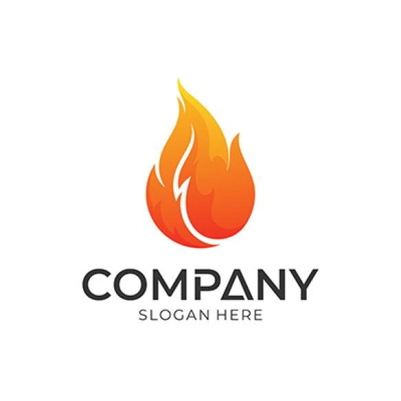 Fire Flame Logo Design