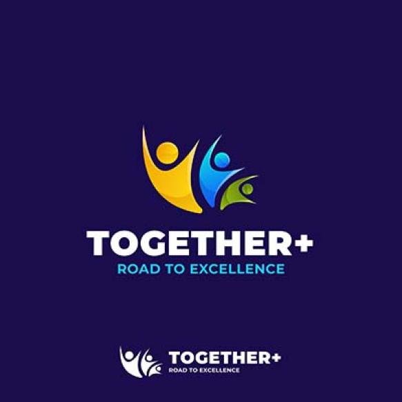 Gradient Teamwork Logo Template