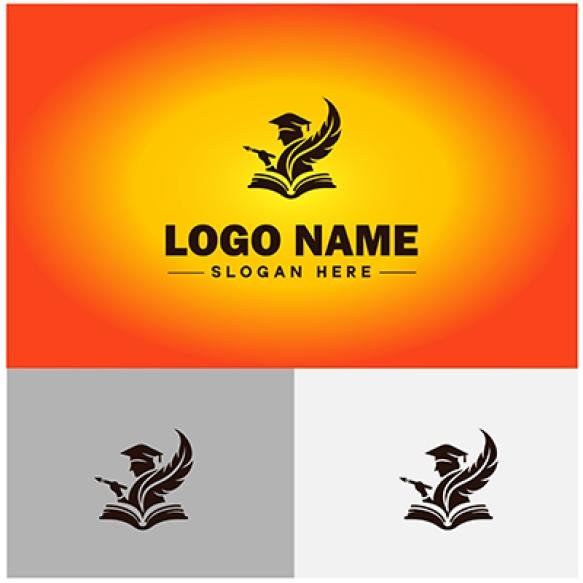 Writing Services Icon Copywriting Editorial Services Content Creation Flat Logo Sign Symbol Editable