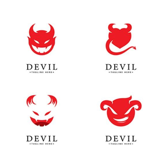 Red Devil Logo Vector Icon Template (1)