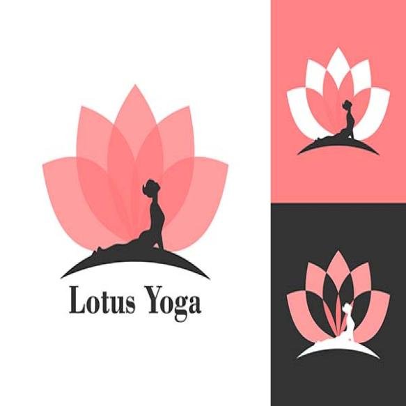 Illustration Vector Graphic Lotus Yoga Logo Perfect Use Yoga Company