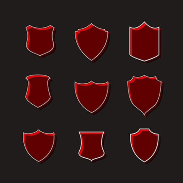 9 Red Shields