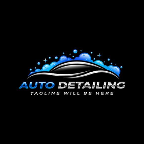 Auto Detailing Logo Car Wash Logo Design Template