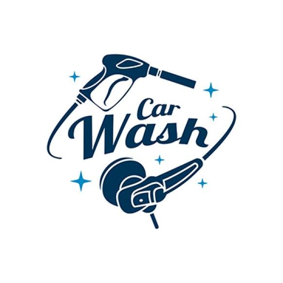 Logo Auto Detailing Car Wash Template Illustration