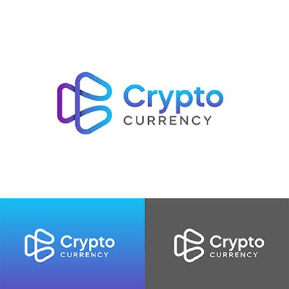 Crypto Currency Beautiful Cc Logo Design