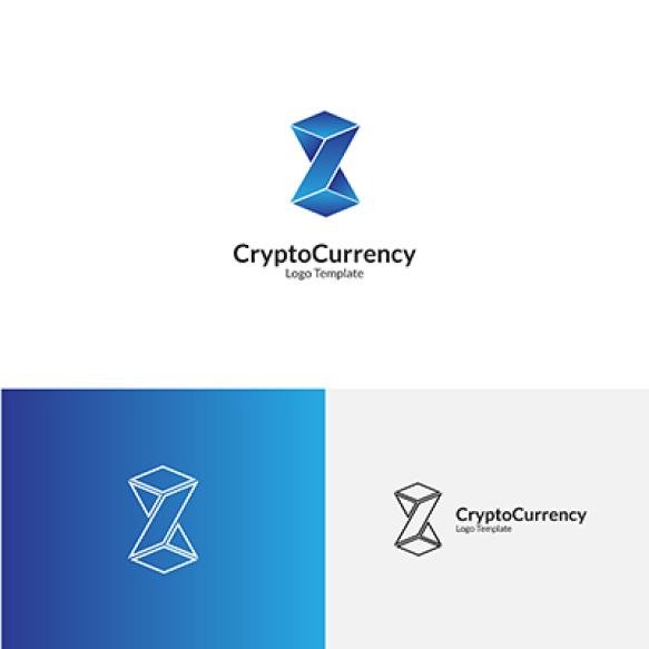 Cryptocurrency Logo Template