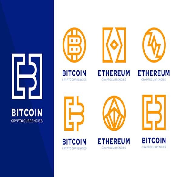 Flat Bitcoin Logos Pack