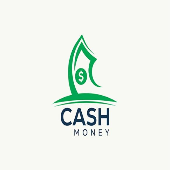 Minimalist Money Logo Design Vector Template Cash Money Business Finance Vector Money Invest