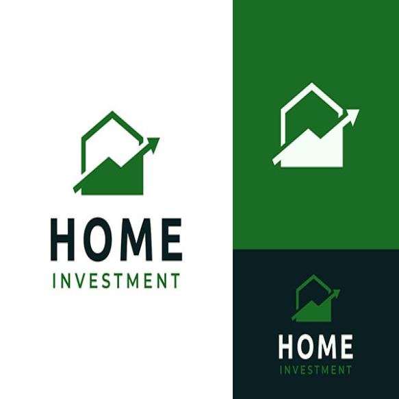 Statistic Arrow Growth Progress Success Graph Financial Simple House Home Property Investment Busine