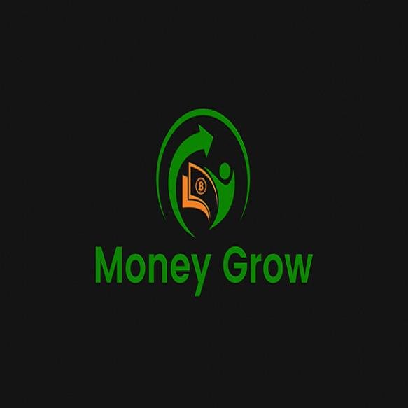 Unique Money Grow Logo Design Financial Growth Up Logo Design Vector Template