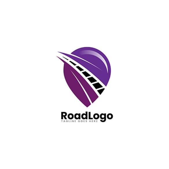 Road Logo Design Template