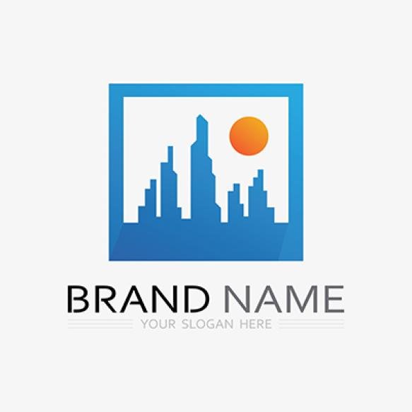 Building Logo Vector Illustration Designreal Estate Logo Template Logo Symbol Icon