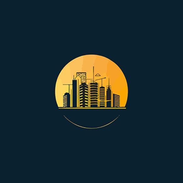 Creative Modern Civil Engineering Logo