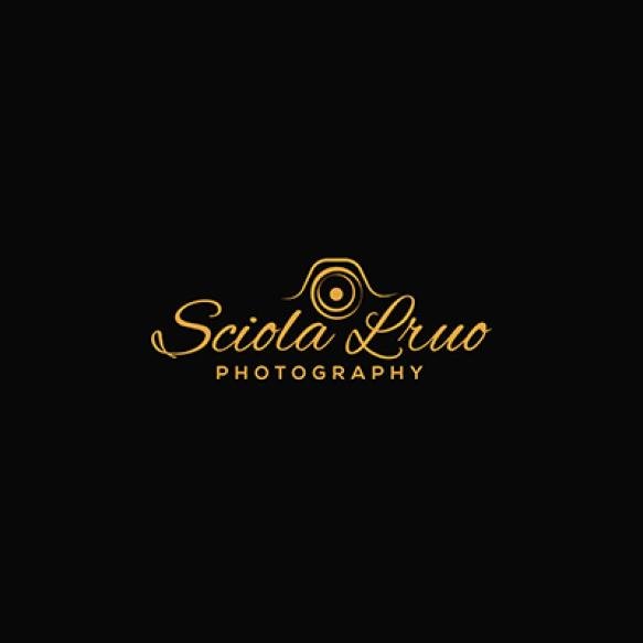 Black Background With Gold Logo Photographer