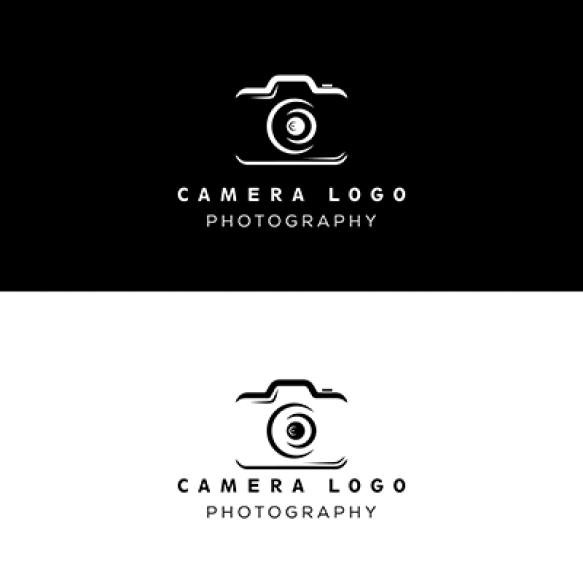 Logo Design Camera Photography Company