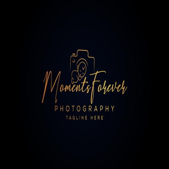 Photography Typography Signature Logo Photographer Camera Logo (1)