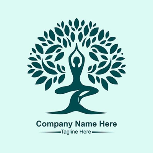 Yoga Tree Logo Icon