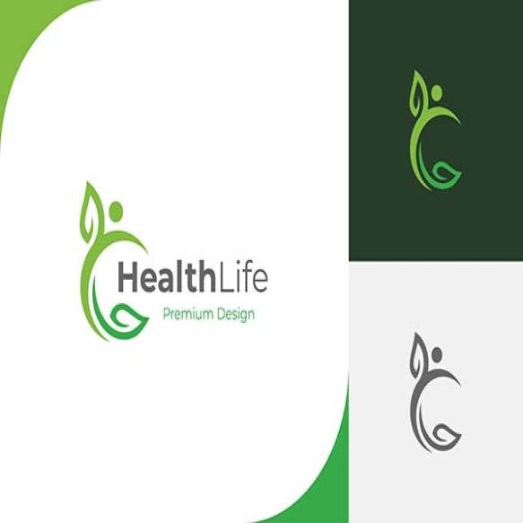 People Health Life Logo Icon Design People Grow With Green Leaf Icon Symbol Health Lifestyle Logo Il