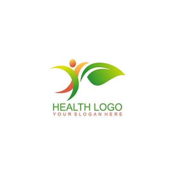 People Leaves Natural Life Logo Design