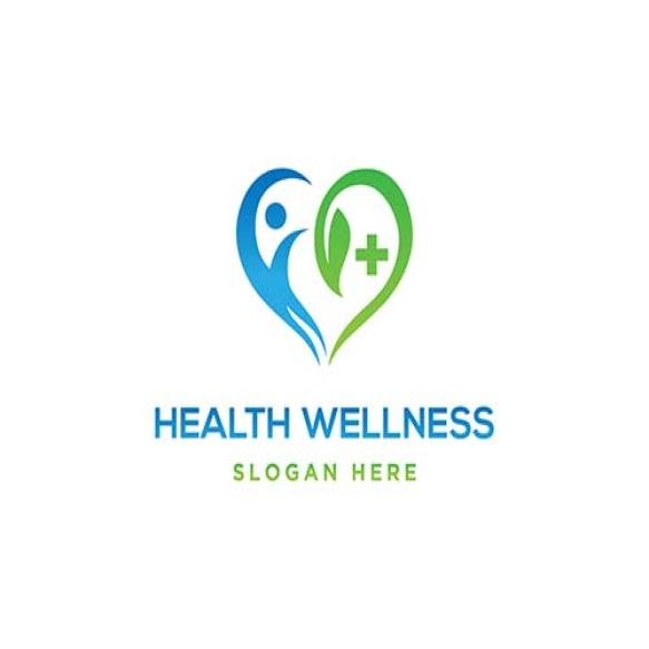 People Love Medical Healthy Wellness Logo Icon Design Vector Template